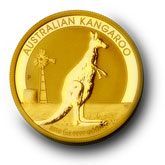 Kangaroo Goldmünze